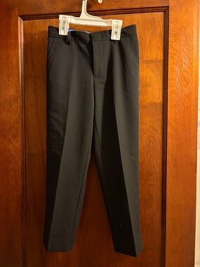 Izod Black Kids Formal Dress Pants